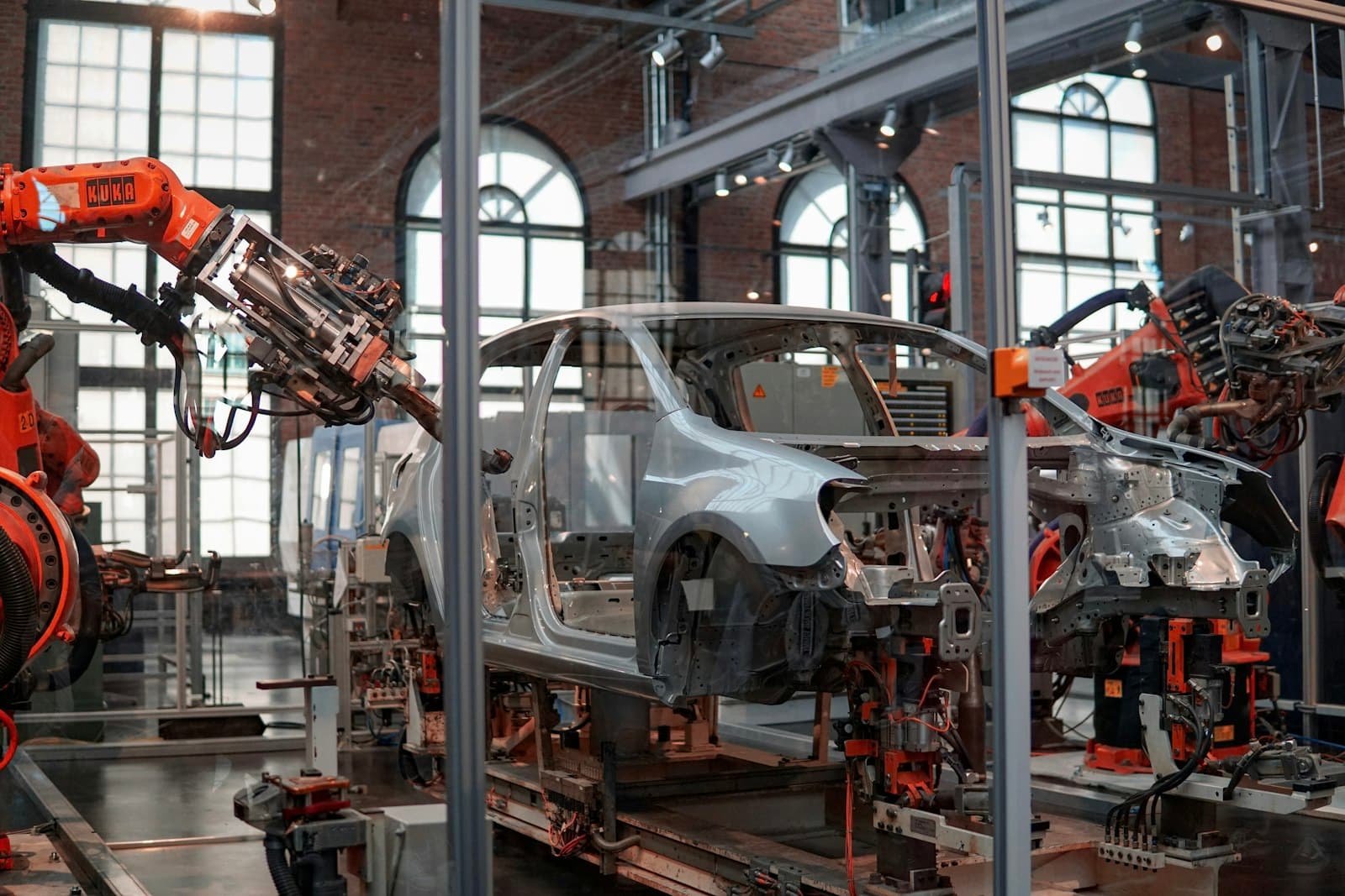Atelier industriel d'un équipementier automobile